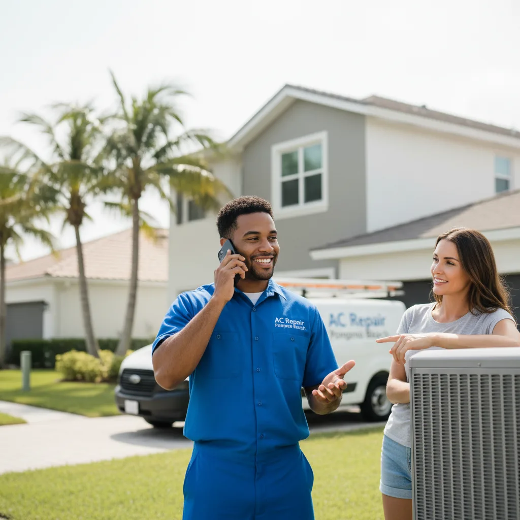 AC Repair Pompano Beach customer support in Byron Center
